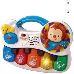 VTECH Monkey Band Music Center Colorful Musical Toy
6-36 months NWT songs drums